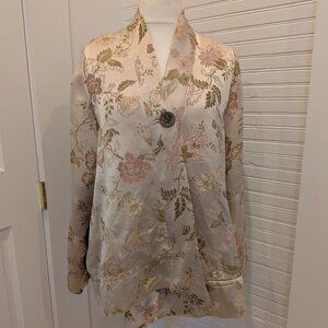 Quirky Asian Handmade Silk Jacket